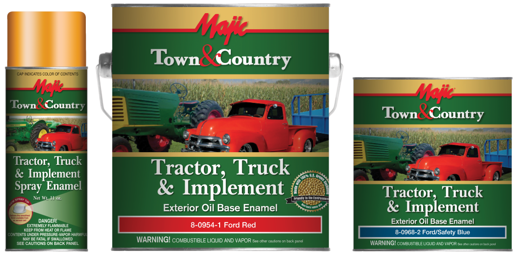 Tractor, Truck & Auto Paint, Gloss Black,1 Gal.